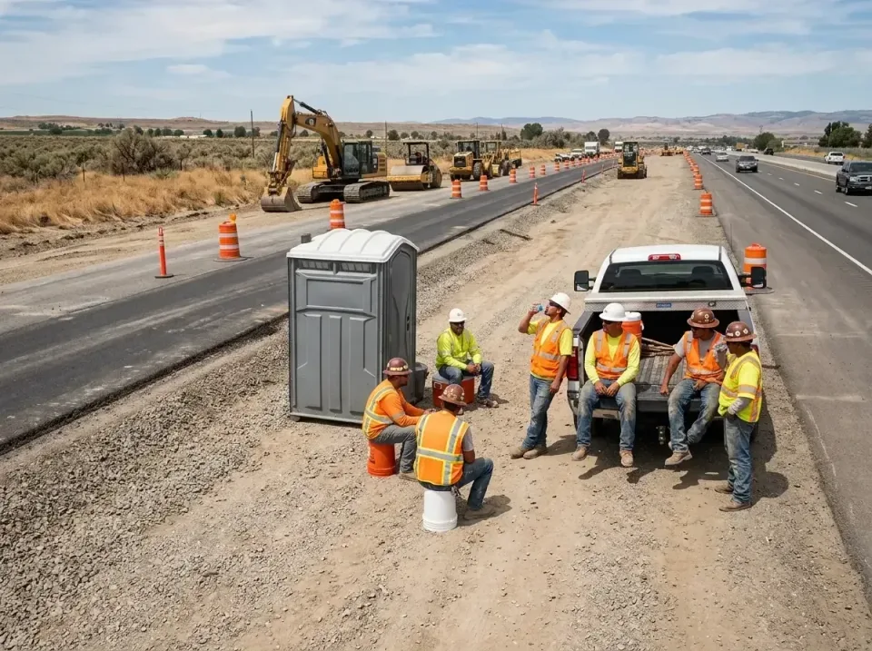 highway-road-construction-crew-007 — frequently asked questions, Porta Potty and Restroom Rentals in Acushnet Center, MA